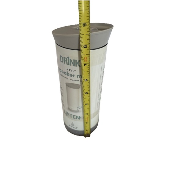 TYLT Drink Speaker Mug Bluetooth 5.0 12oz Hydration Bottle Wireless Speaker Cup - Picture 6 of 7